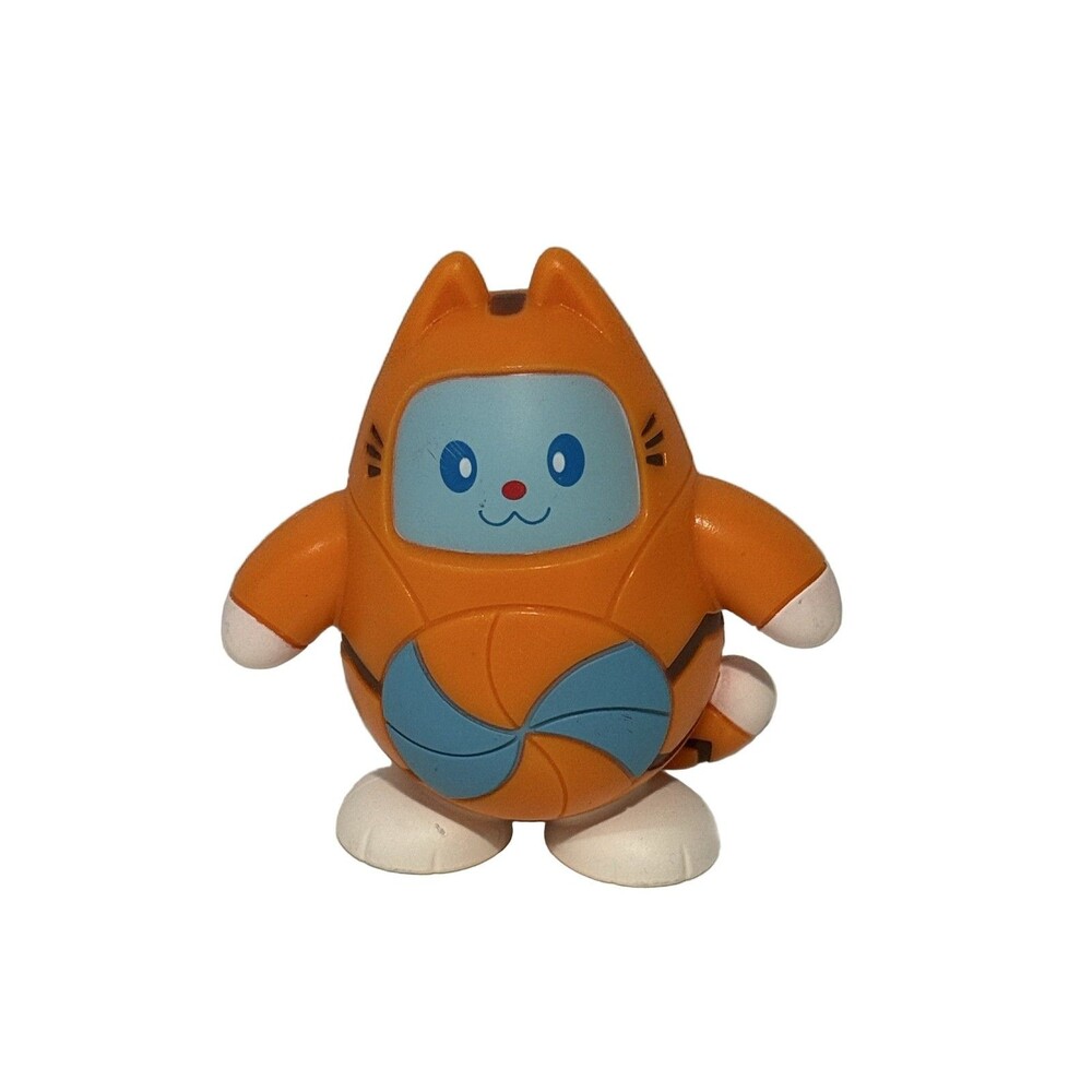 Jazwares Blippi Cat Figure BLP0305-082123-KW 2" Orange Light Blue White Brown